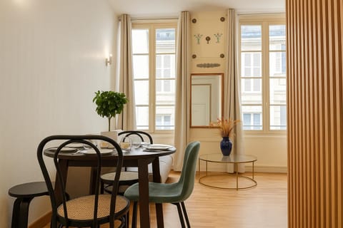 Property building, Living room, Seating area, Dining area