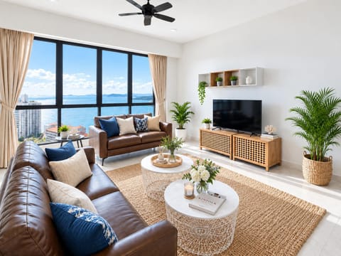 Living room, Sea view, Sea view