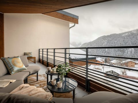 Natural landscape, Winter, View (from property/room), Seating area, Mountain view