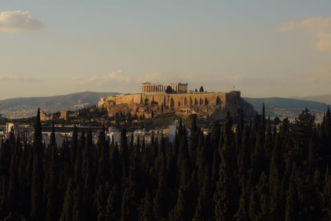 Natural landscape, Balcony/Terrace, Landmark view
