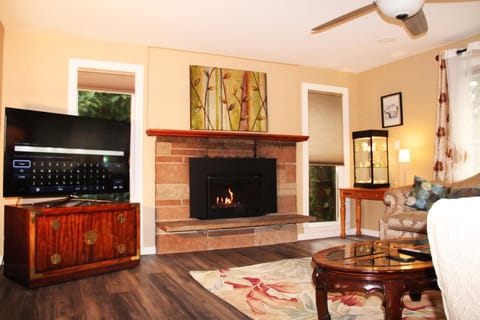 Communal lounge/ TV room, TV and multimedia, Living room, Seating area, Evening entertainment, fireplace, flat iron