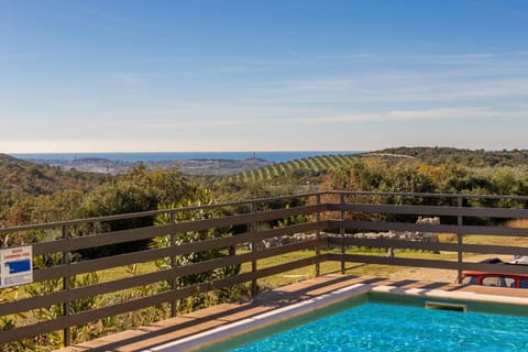 City view, Pool view