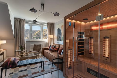 Sauna, Sauna, Living room