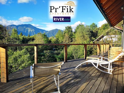 Natural landscape, Balcony/Terrace, Garden view, Mountain view