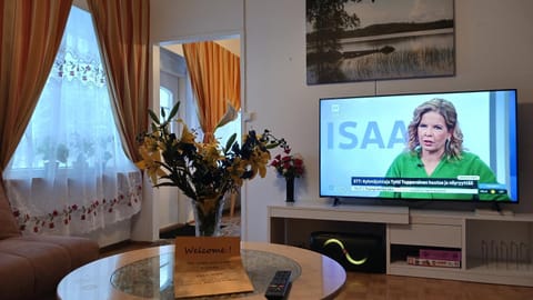 FAMILY DELUXE - SLEEP WELL! Very quiet night - Queensize good quality twinbed and second bedroom 2 single beds- Spacious 60m2 - supermarket Prisma and restaurang only 200m - ski rental and trail - tea and coffee - towels House in Finland