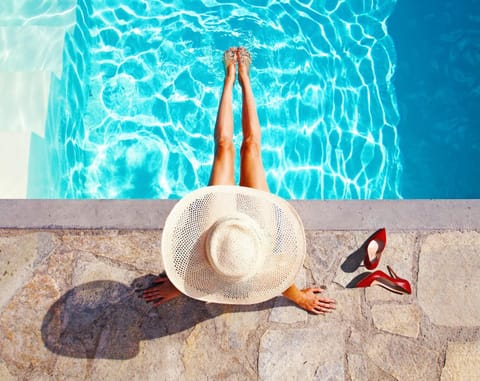 Pool view, Swimming pool