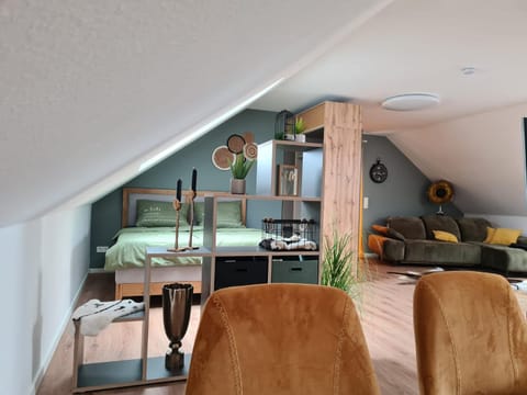 Living room, Dining area, Bedroom