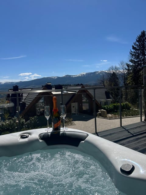 Natural landscape, Hot Tub, Mountain view