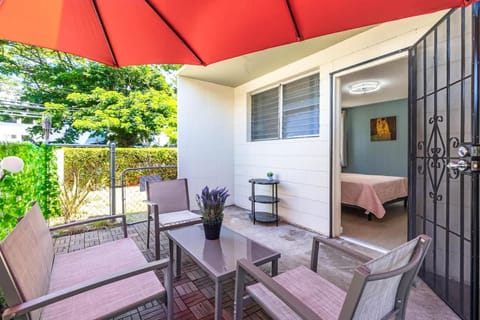 Aloha Comfort Stay one bedroom with private patio Apartment in Honolulu
