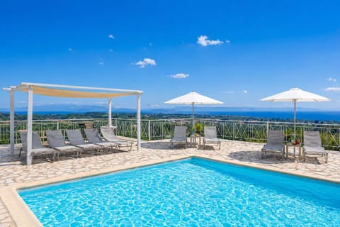 Patio, Day, Natural landscape, Mountain view, Pool view, Sea view, Swimming pool
