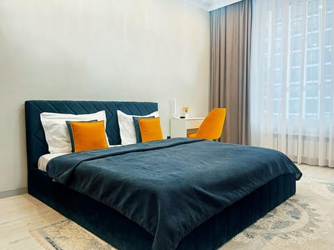 Bed, Living room, Bedroom