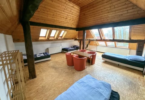 Bed, Living room, Bedroom