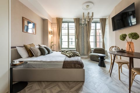 Bed, TV and multimedia