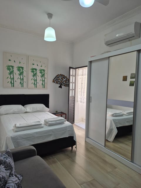 Bed, Photo of the whole room, Bedroom, air conditioner
