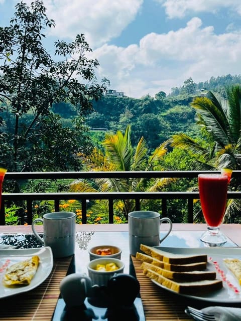 View (from property/room), Balcony/Terrace, Mountain view, Breakfast