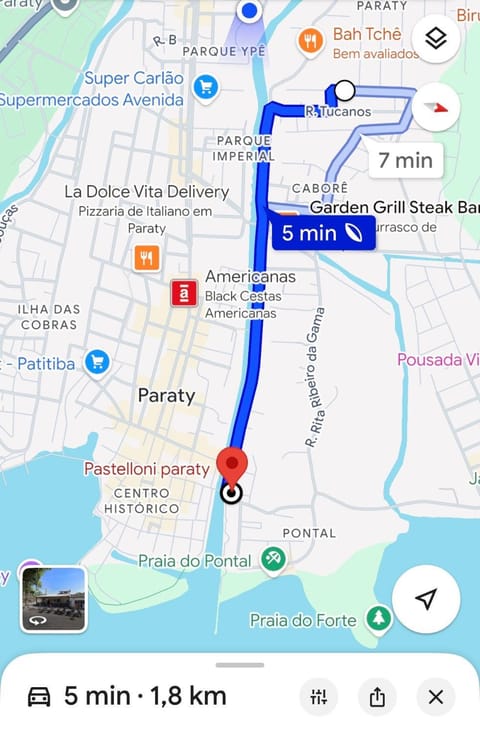 Casa Rio Açu no bairro Caborê à 5 minutos do cento histórico House in Paraty