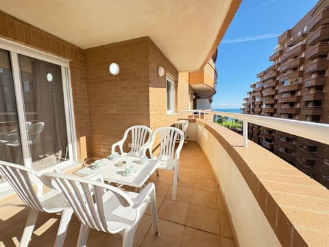 View (from property/room), Balcony/Terrace, Sea view