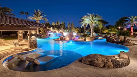 Natural landscape, Pool view, Swimming pool, Swimming pool, sunbed