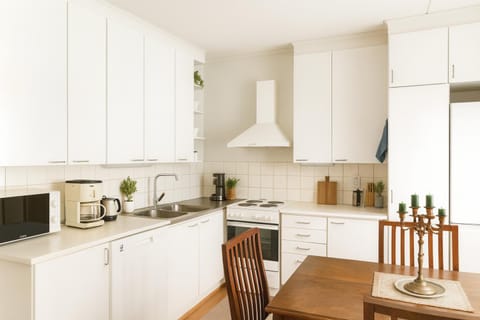 Kitchen or kitchenette, kitchen