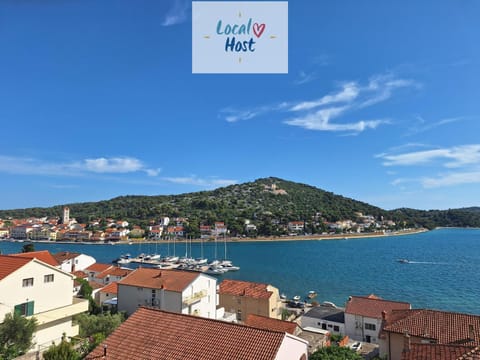 View (from property/room), Balcony/Terrace, City view, Sea view, Sea view