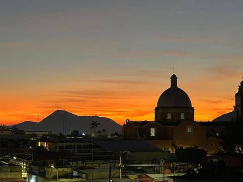 Nearby landmark, Natural landscape, Balcony/Terrace, Mountain view, Sunrise, Sunset