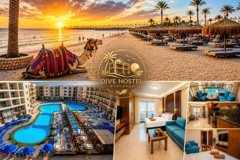 Property building, Day, Natural landscape, Photo of the whole room, Beach, Evening entertainment, Swimming pool, sunbed