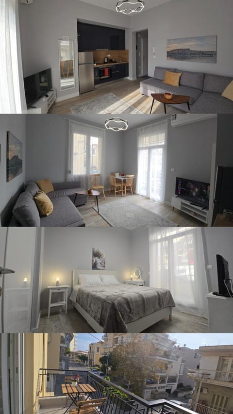 Balcony/Terrace, Kitchen or kitchenette, Photo of the whole room, Seating area, Bedroom