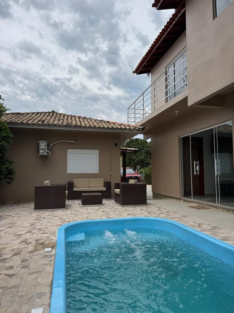 Property building, Patio, Day, Swimming pool