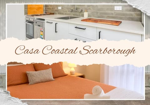 Bed, Kitchen or kitchenette, Bedroom, towels, kitchen