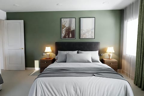 Bed, Photo of the whole room, Bedroom