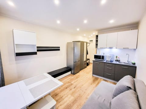 Kitchen or kitchenette, Living room