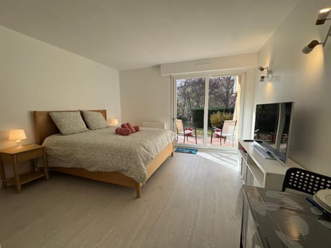 Patio, Bed, TV and multimedia, Photo of the whole room