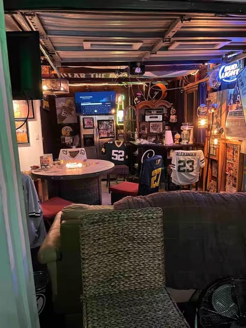 Game-Night Garage + Fire Pit + Grill House in Milwaukee