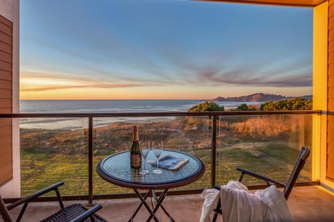 Sunsets at the Shoreline House in Newport