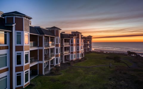 Sunsets at the Shoreline House in Newport