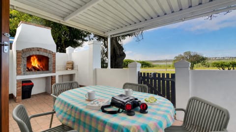 Patio, Day, Natural landscape, River view, Quiet street view, fireplace, furniture