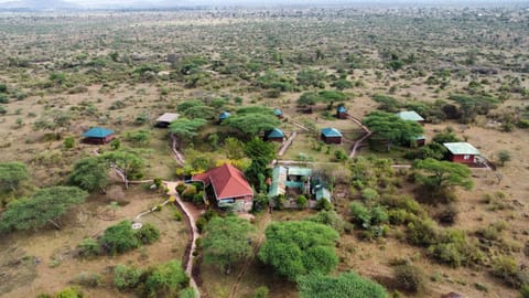 Property building, Natural landscape, Bird's eye view