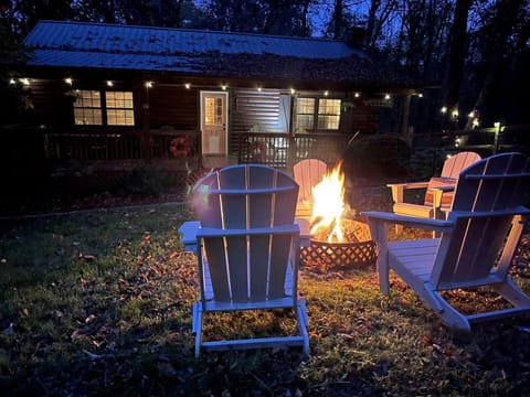 Cozy Mountain Cabin with Fire Pit and Forest Views near Downtown Black Mountain, NC Cabin in Black Mountain