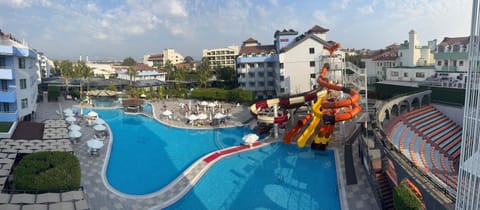 Property building, Aqua park, Swimming pool