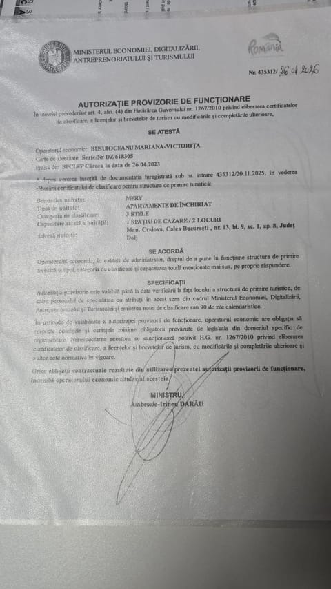 Mery Apartment in Craiova