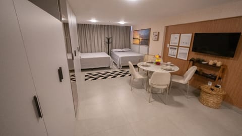 Bed, TV and multimedia, Living room, wardrobe