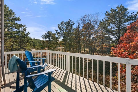 Steps to Neighborhood Beach Dog Friendly House in North Eastham