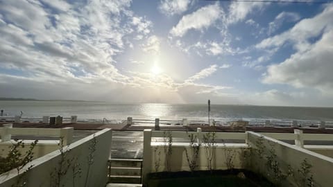 Natural landscape, Sea view, Sunset