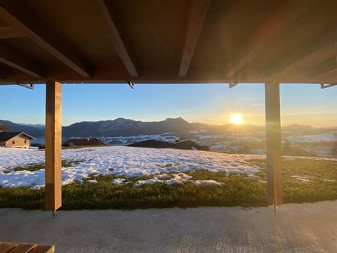 View (from property/room), Balcony/Terrace, Sunset