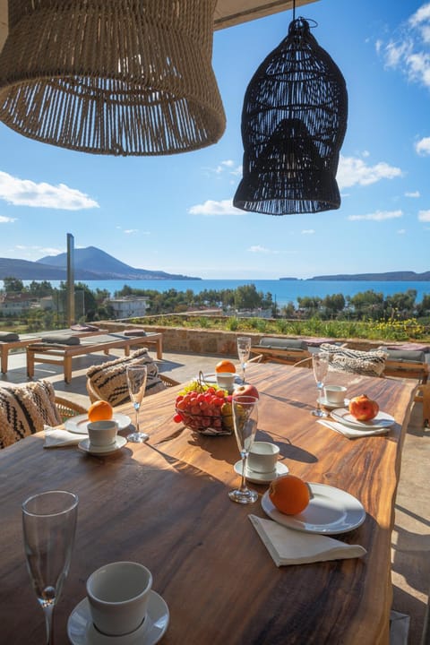 Villa VIEW with Private Pool, Sauna & Seaview Villa in Messenia