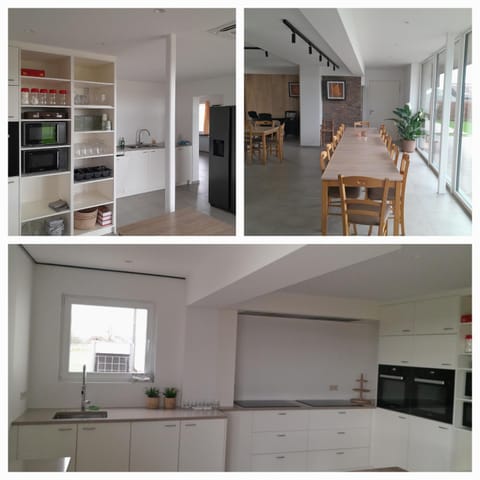 Kitchen or kitchenette, Dining area, oven, stove