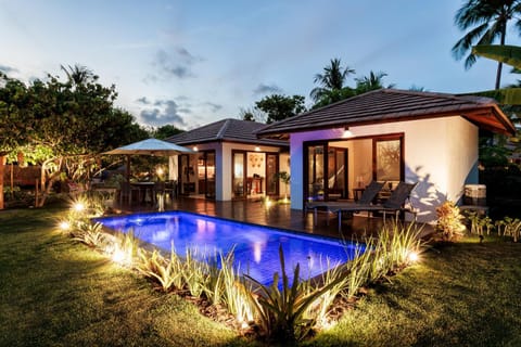 Property building, Patio, Day, Night, Garden, Garden view, Pool view, Swimming pool