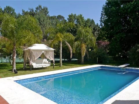Natural landscape, Garden, Garden view, Pool view, Swimming pool