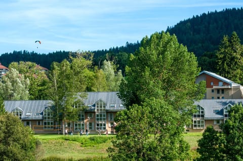 Property building, Bird's eye view, Summer