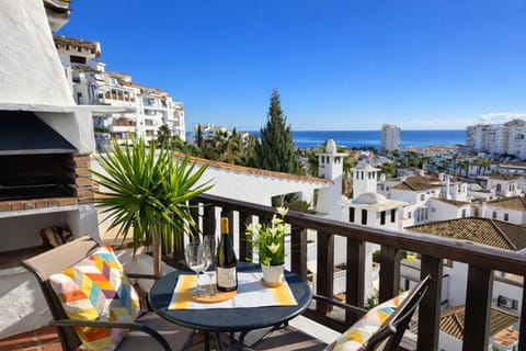 Balcony/Terrace, Seating area, Sea view